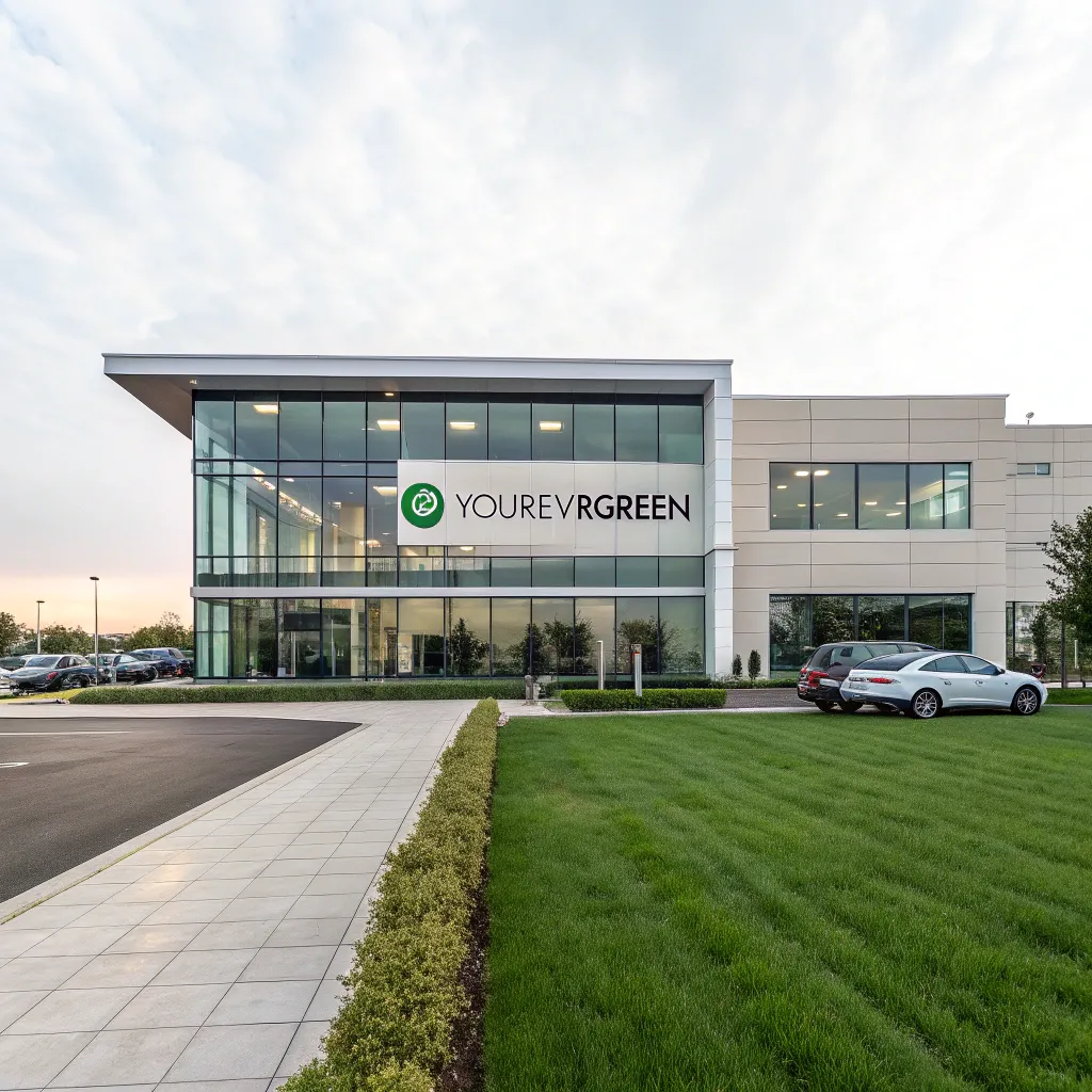 An elegant office building of YOUREVERGREEN